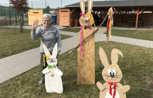 Velikonoční tvoření v SeniorCentru Olomouc