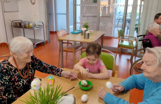 Návštěva dětí z MŠ v SeniorCentru Olomouc